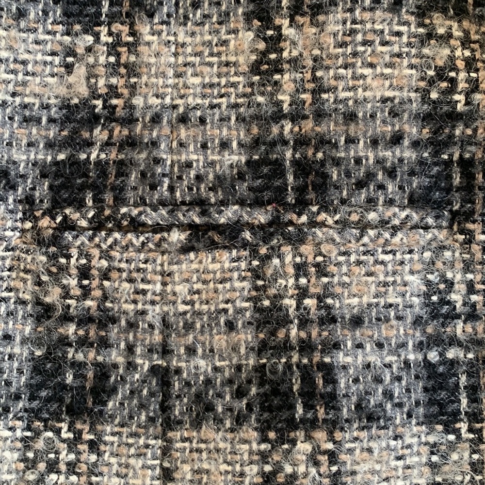 Pendleton | Black, White & Ecru Blazer | Size 12 - image 3